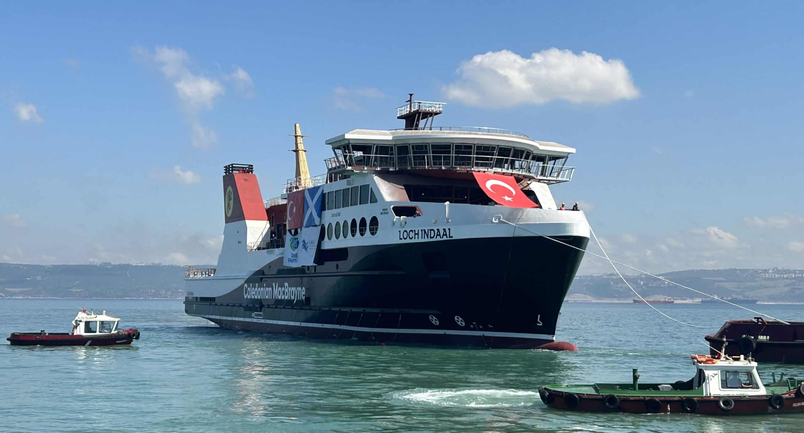 Cemre Shipyard launches the second CMAL RoPax 1