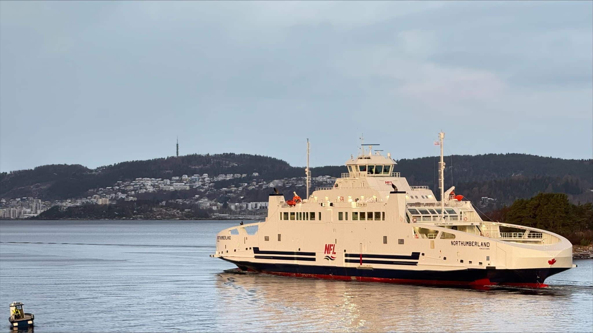 LMG-ferry goes to Canada 1