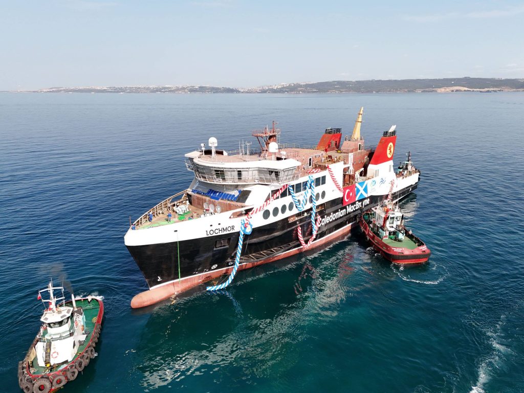 MV Lochmore launched at Cemre Shipyard. 2